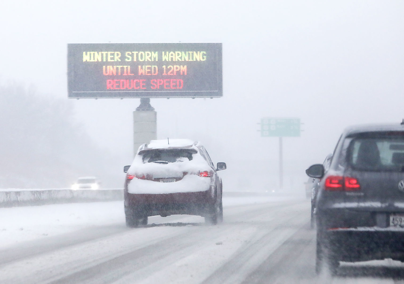 Winter storm hits Madison area